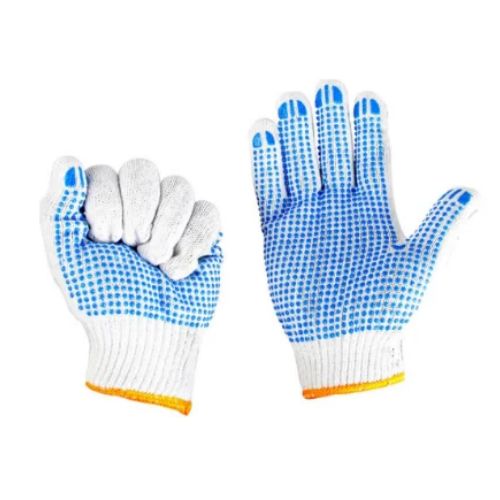 PVC Dotted Mining Safety Gloves