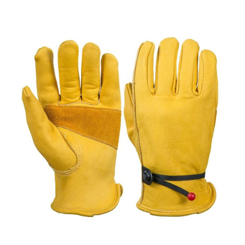 Cowhide Leather Handling Gloves