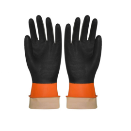 Double Color Industrial Latex Glove