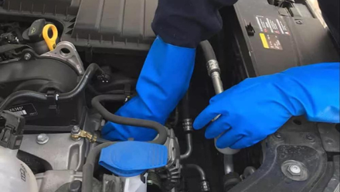 Custom Nitrile Gloves Auto Repair Industry