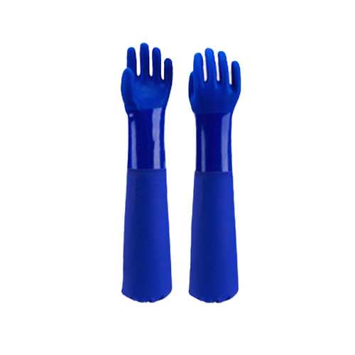 Long Oil resistant PVC Glove