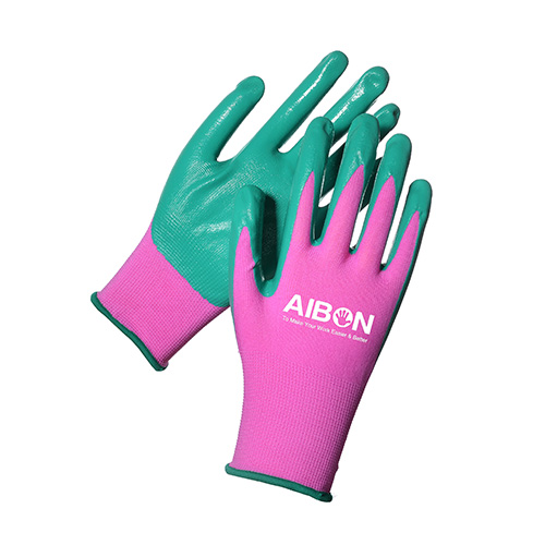 Smooth Nitrile coated gloves