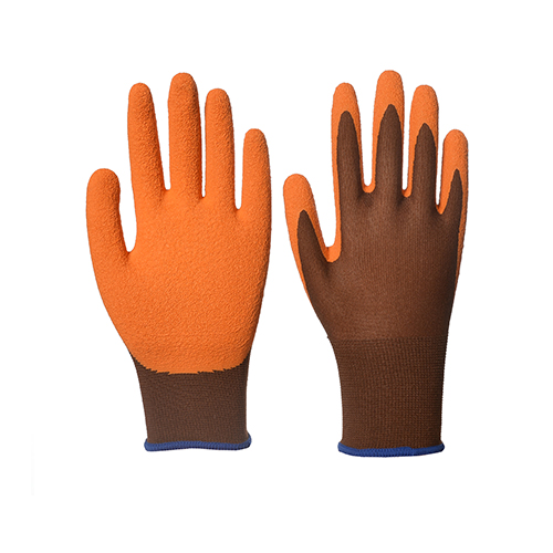 Wrinkle Latex Coated Gloves