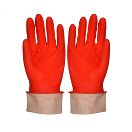 Parameters of Red Color Industrial Latex Glove-banner