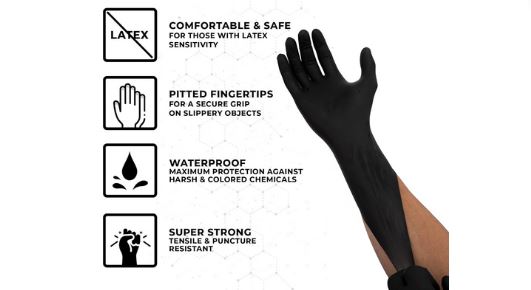 figure 3 nitrile gloves saftey measures